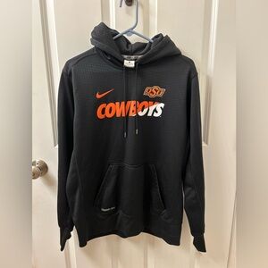 NCAA Nike Therma Fit Oklahoma State University Cowboys Mens L Sweatshirt Hoodie
